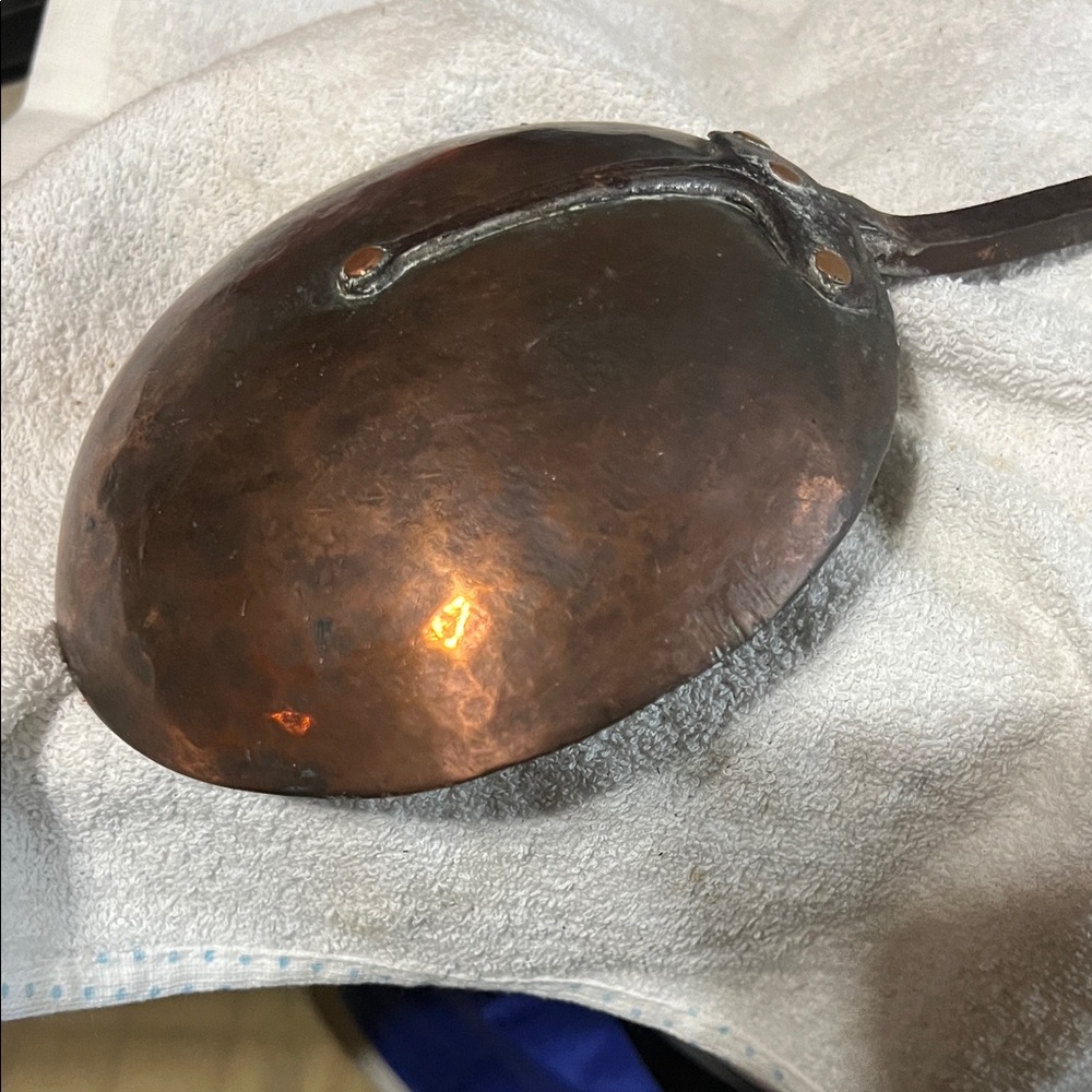 Antique Copper Ladle - Picture 3 of 5